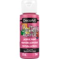DecoArt Crafter's Acrylic Paint, 2 oz., Party Pink